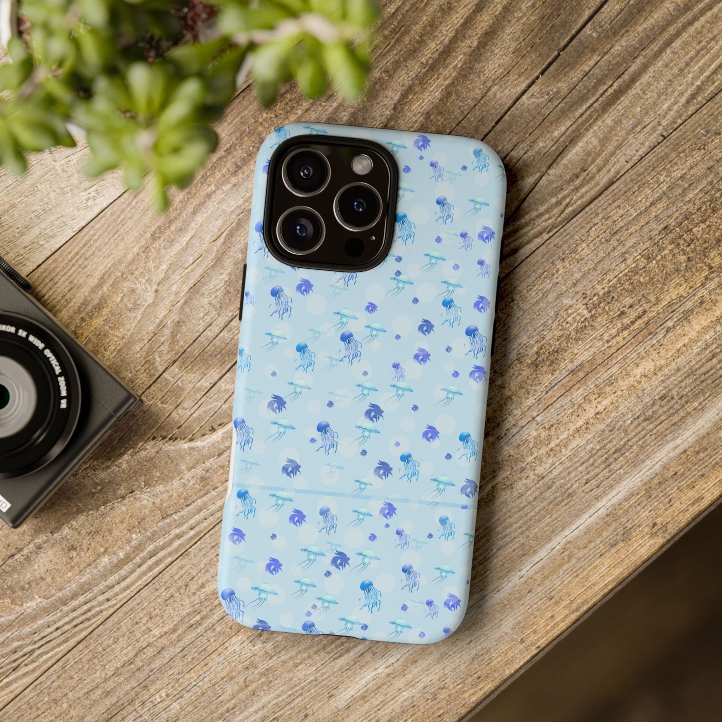 Tough Cases - Artistic Jellyfish Phone Case, Durable and Stylish