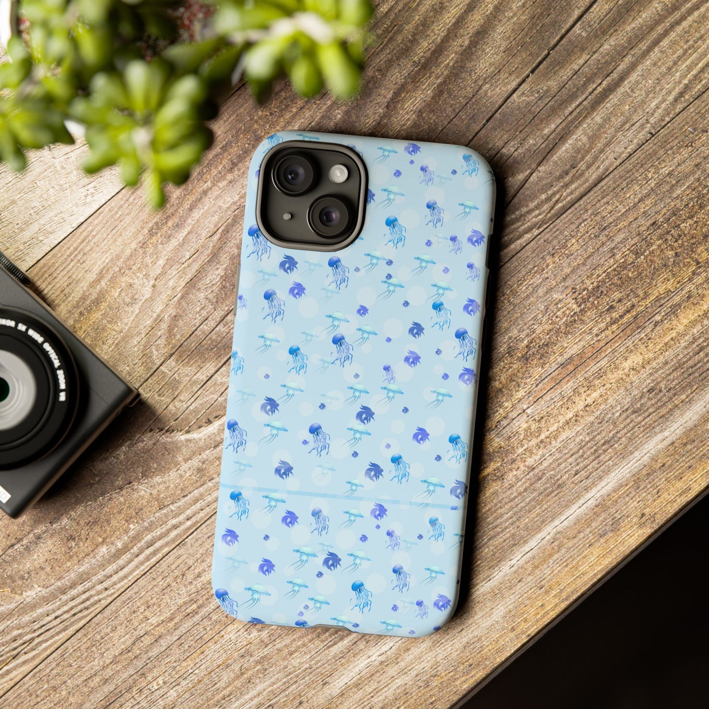 Tough Cases - Artistic Jellyfish Phone Case, Durable and Stylish