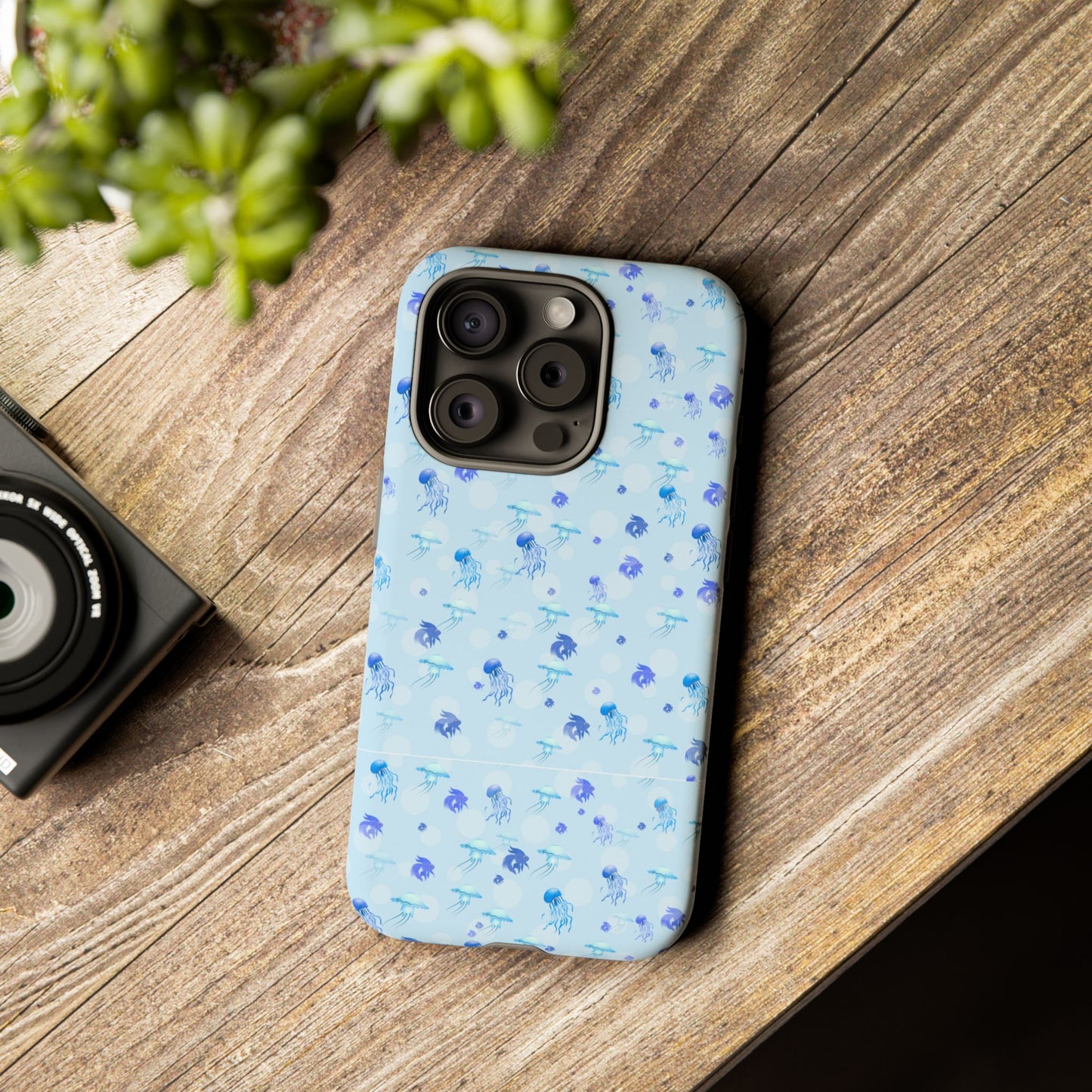 Tough Cases - Artistic Jellyfish Phone Case, Durable and Stylish