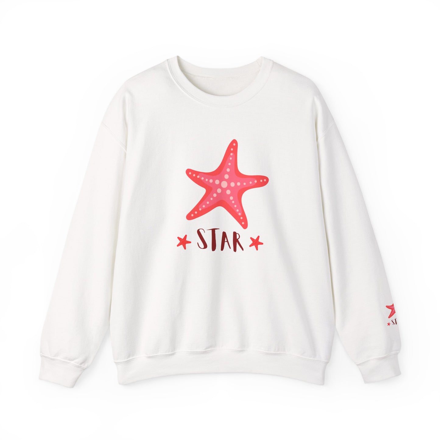 Cozy Starfish Sweatshirt for Beach Lovers