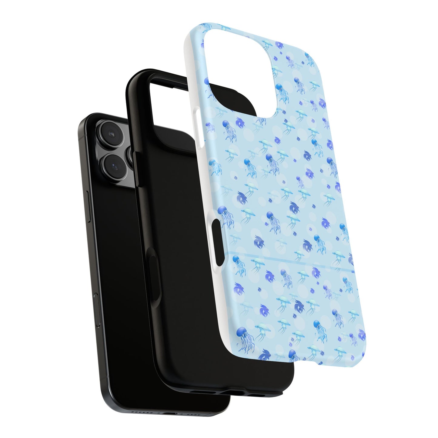 Tough Cases - Artistic Jellyfish Phone Case, Durable and Stylish
