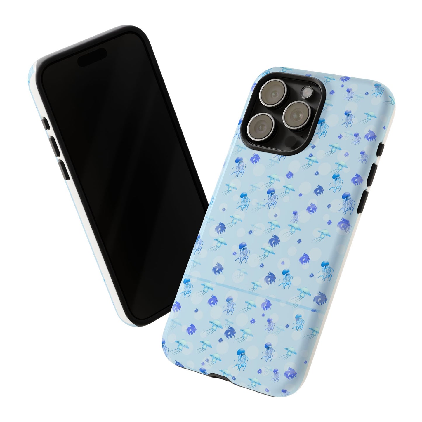 Tough Cases - Artistic Jellyfish Phone Case, Durable and Stylish