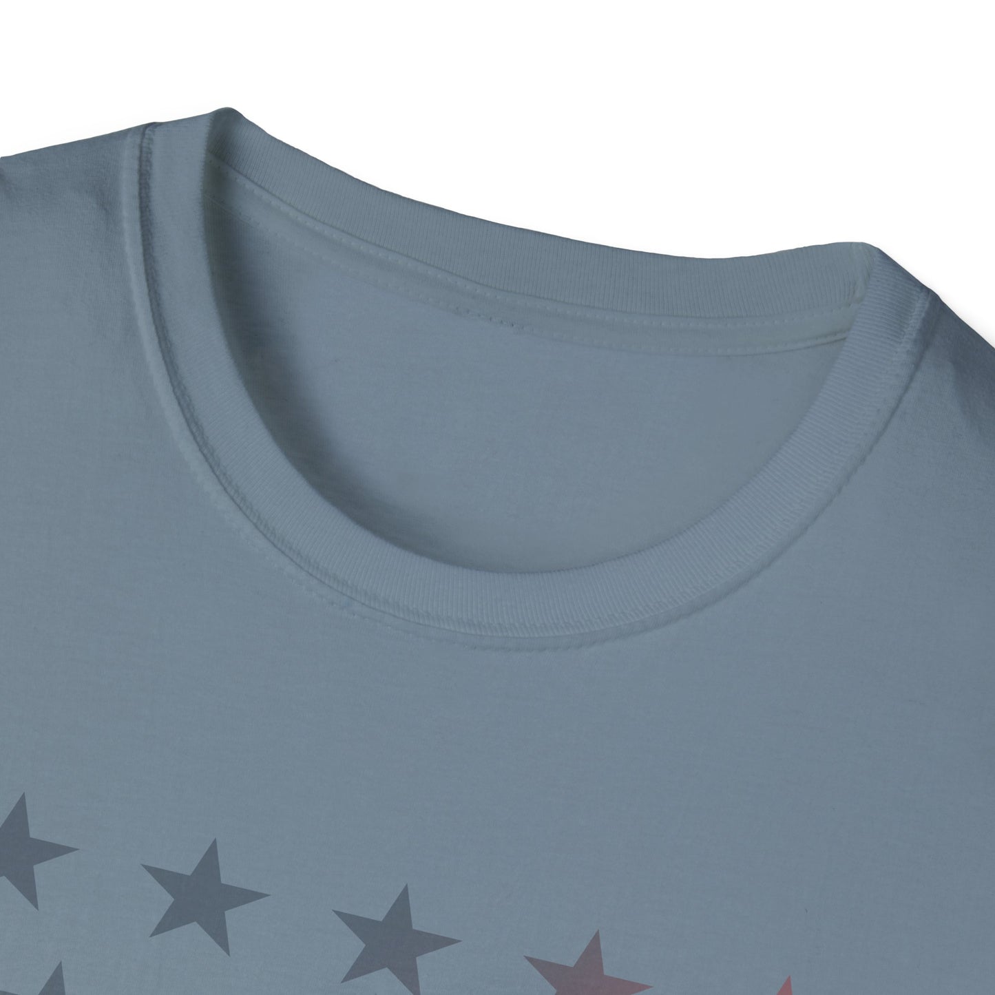 Unisex Softstyle T-Shirt - 'God Bless America' Patriotic Tee for Independence Day