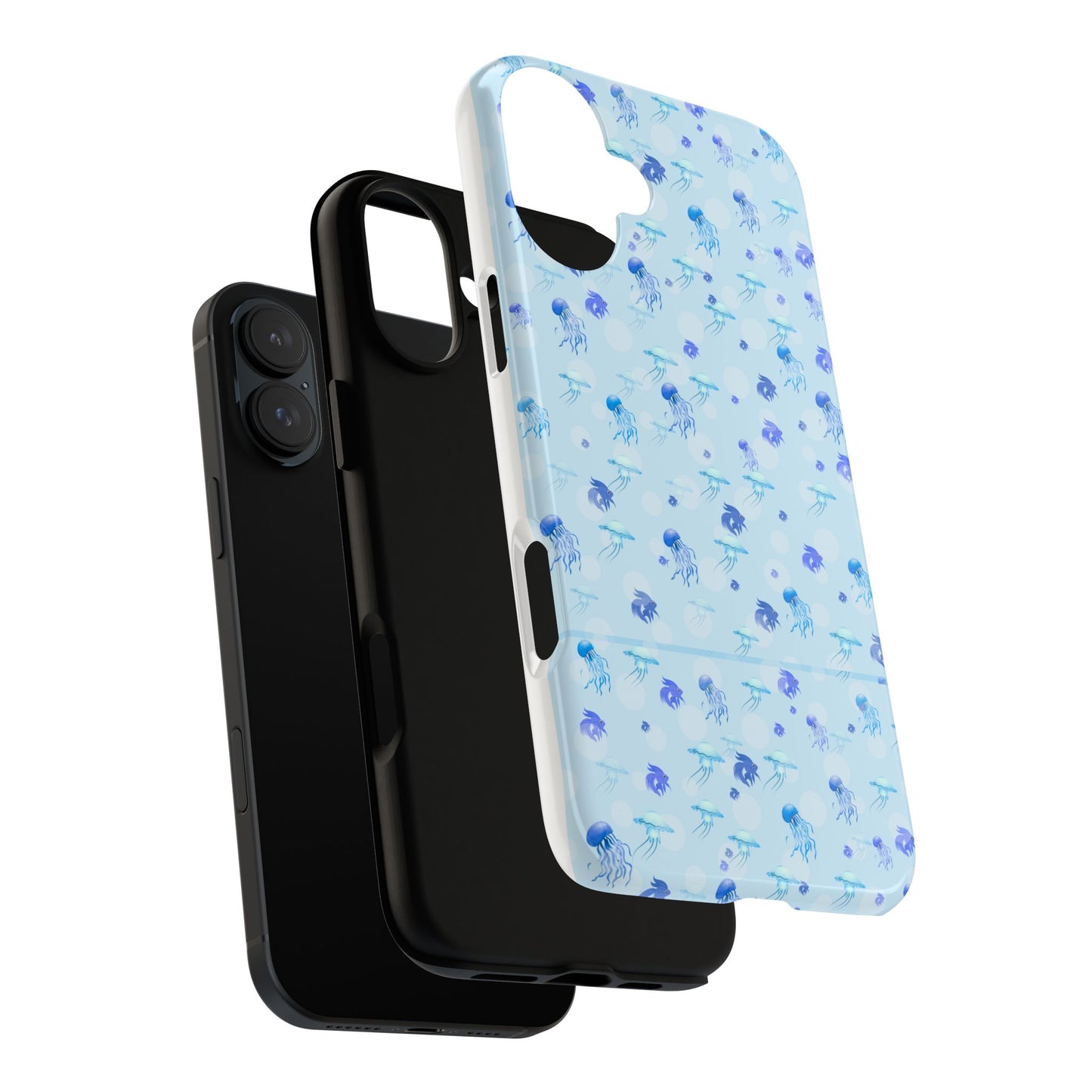 Tough Cases - Artistic Jellyfish Phone Case, Durable and Stylish