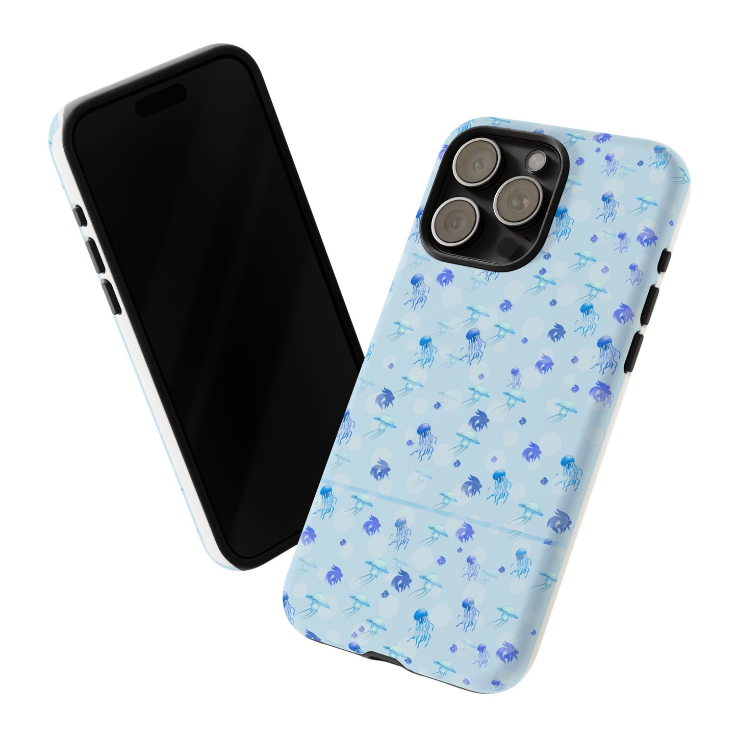 Tough Cases - Artistic Jellyfish Phone Case, Durable and Stylish