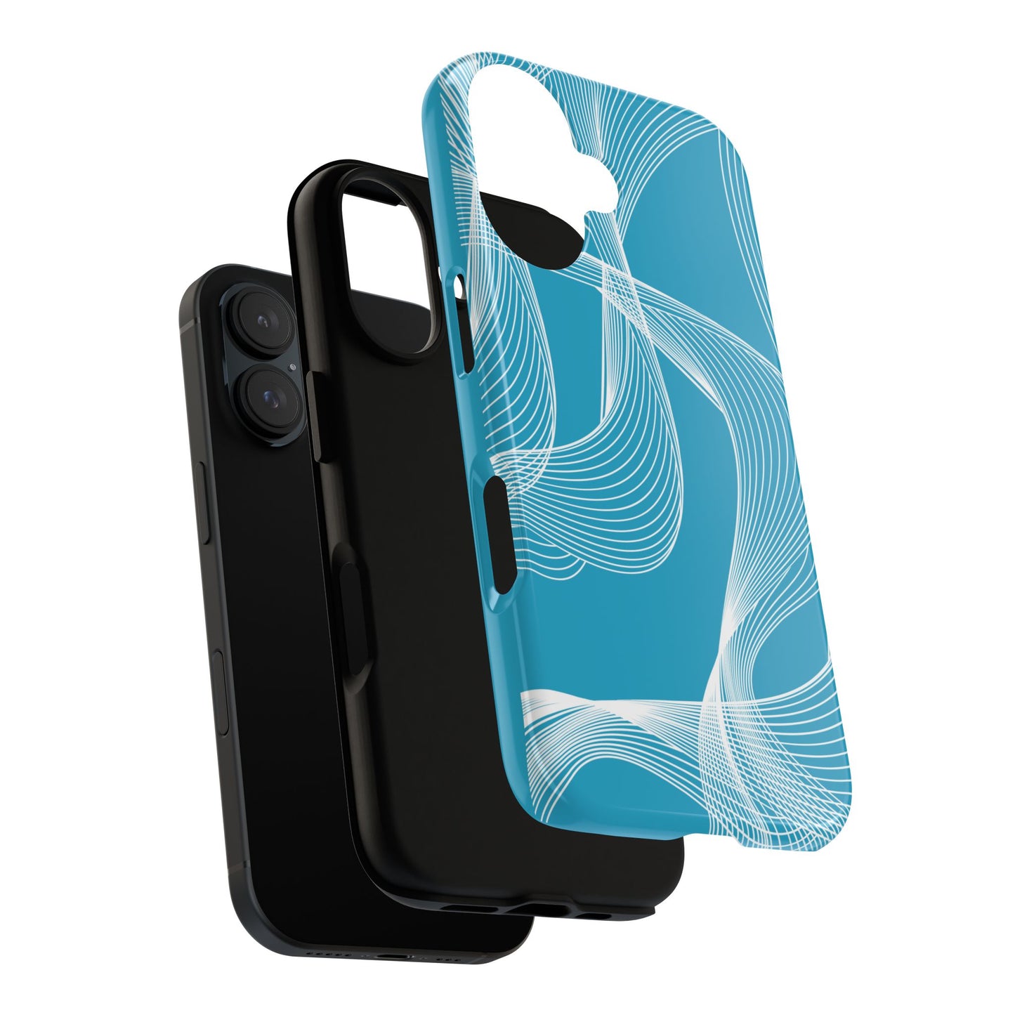 Abstract BluePhone Case - Tough Cases Collection