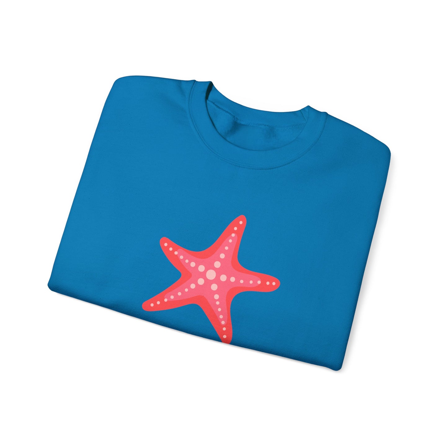 Cozy Starfish Sweatshirt for Beach Lovers
