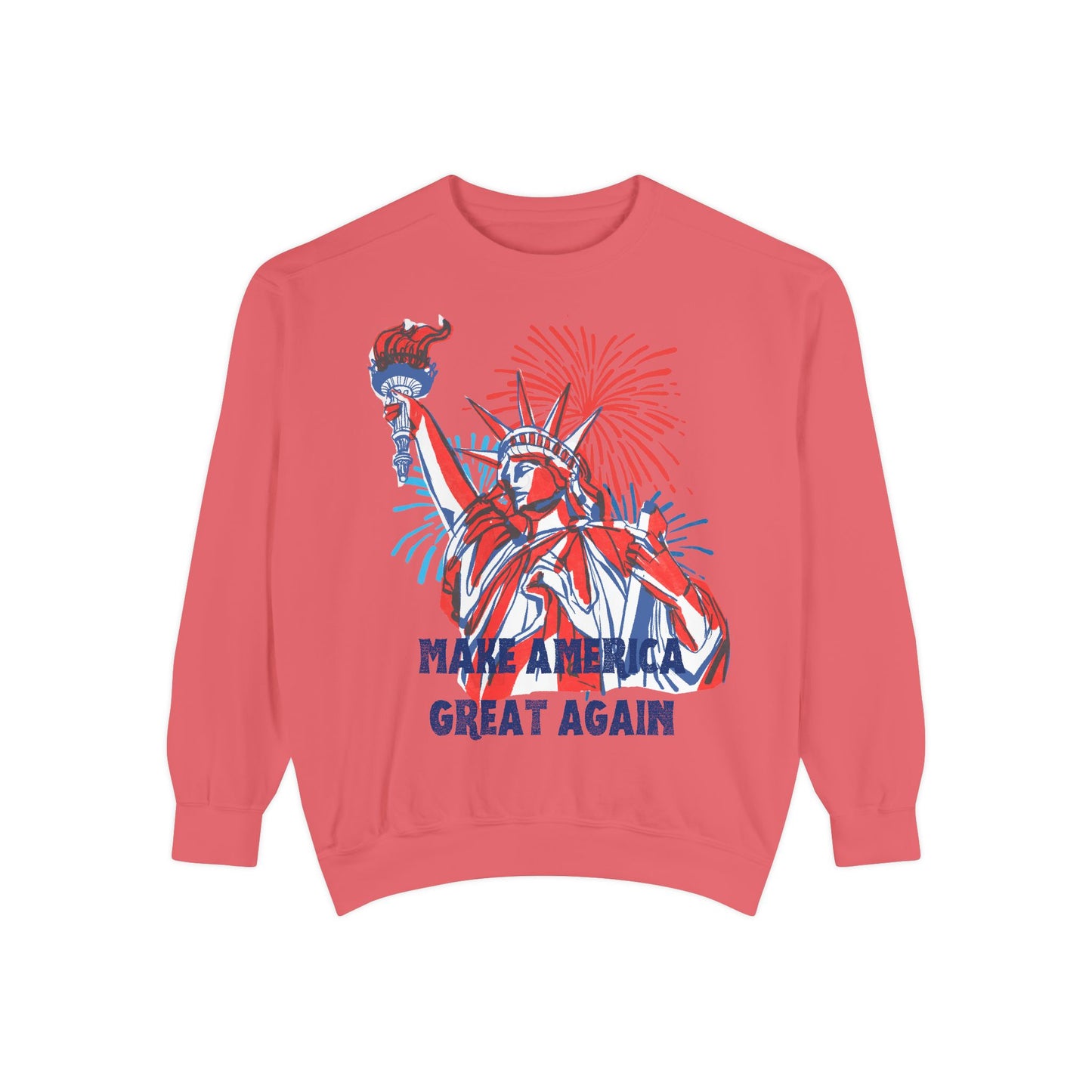 Patriotic Sweatshirt - Make America Great Again Design