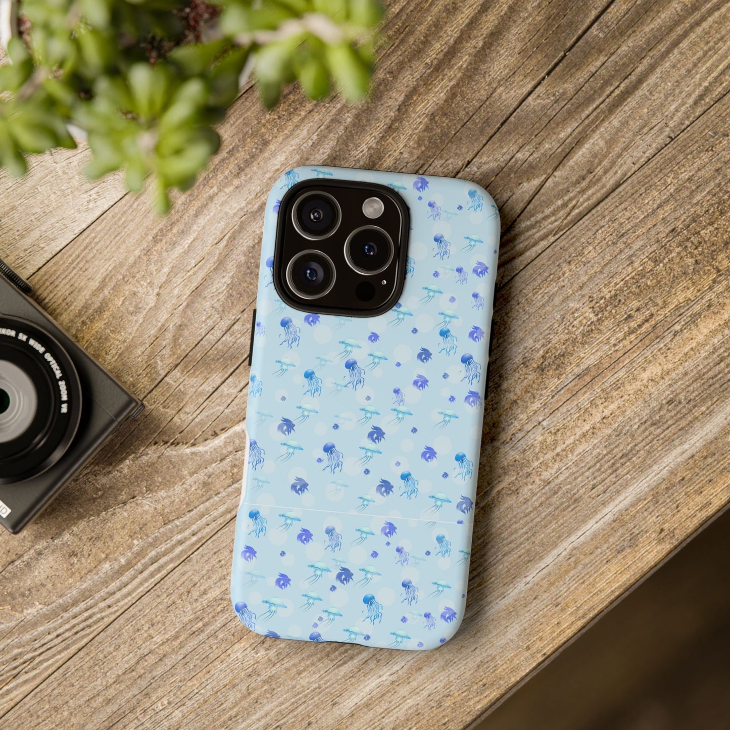 Tough Cases - Artistic Jellyfish Phone Case, Durable and Stylish