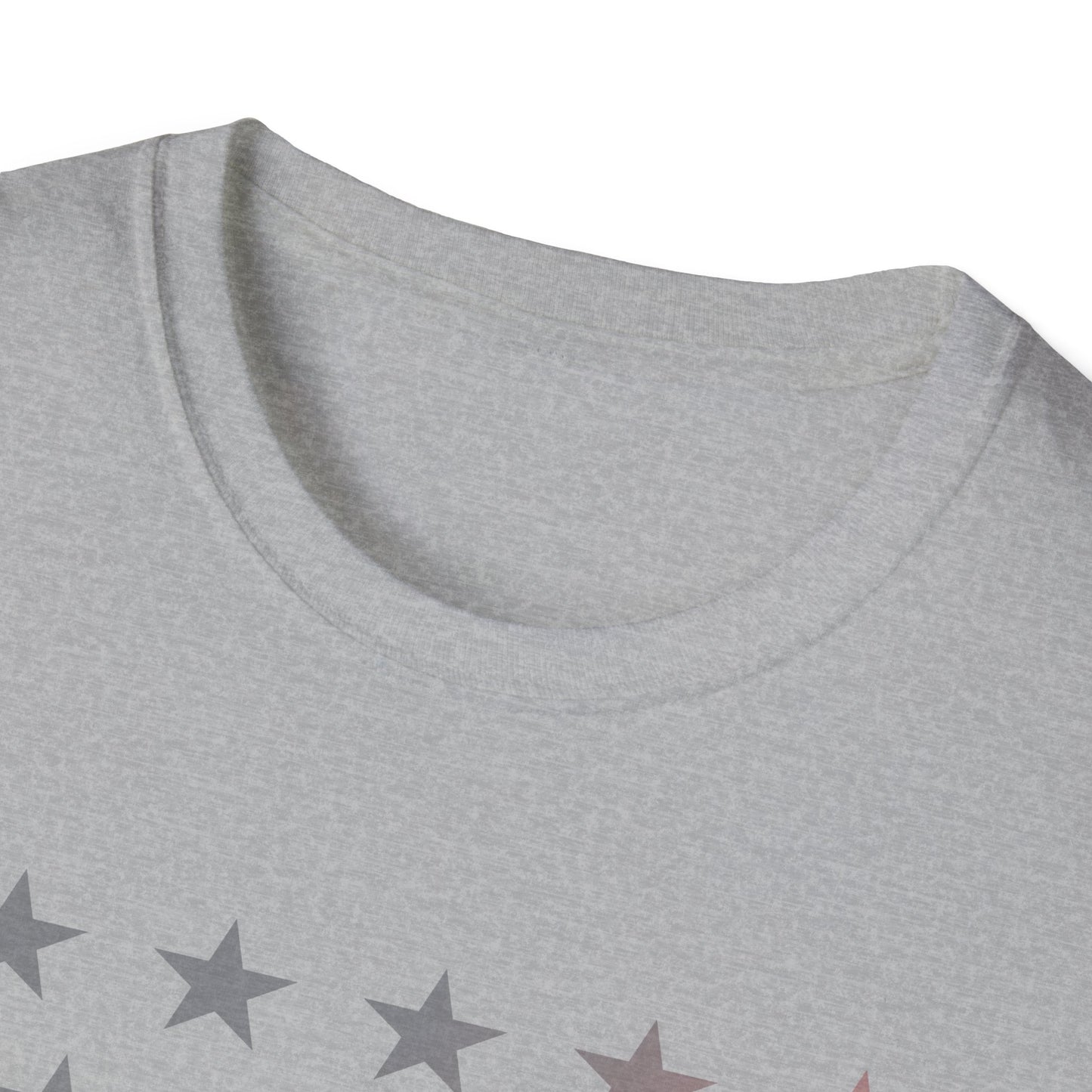 Unisex Softstyle T-Shirt - 'God Bless America' Patriotic Tee for Independence Day