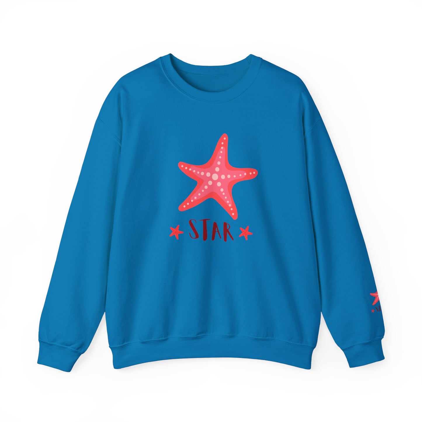 Cozy Starfish Sweatshirt for Beach Lovers