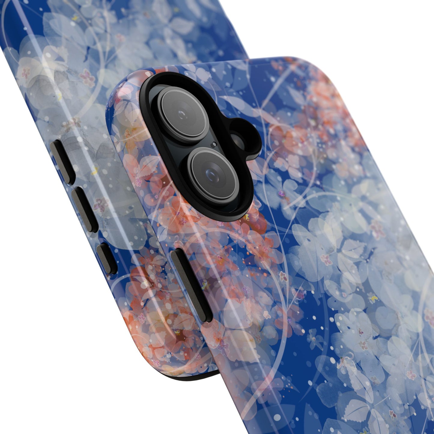 Nature inspired Floral Tough Phone Case - Durable Protection with Elegant Design