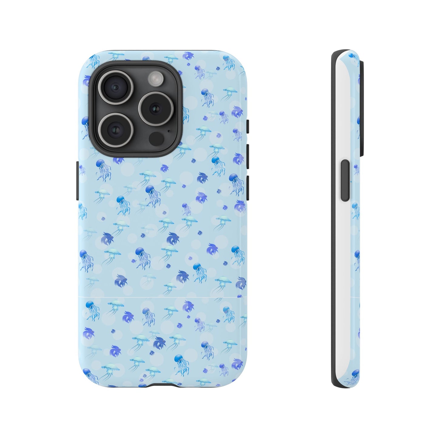 Tough Cases - Artistic Jellyfish Phone Case, Durable and Stylish