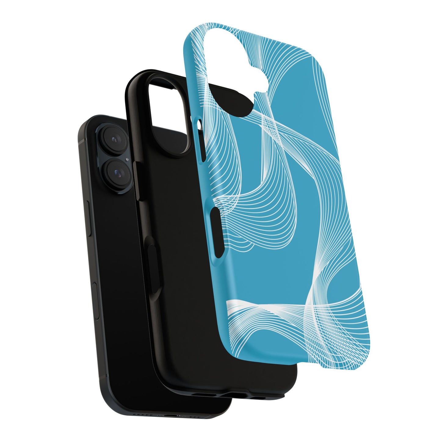 Abstract BluePhone Case - Tough Cases Collection