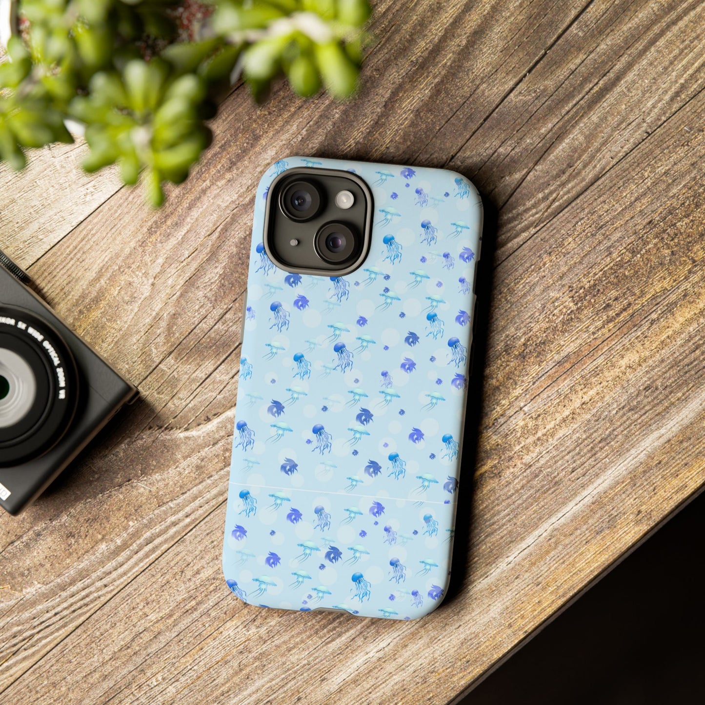 Tough Cases - Artistic Jellyfish Phone Case, Durable and Stylish