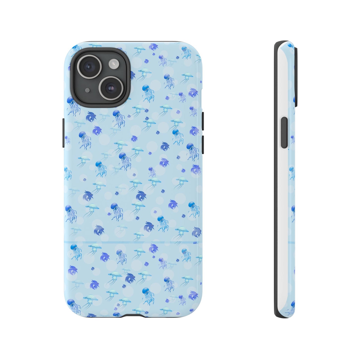 Tough Cases - Artistic Jellyfish Phone Case, Durable and Stylish