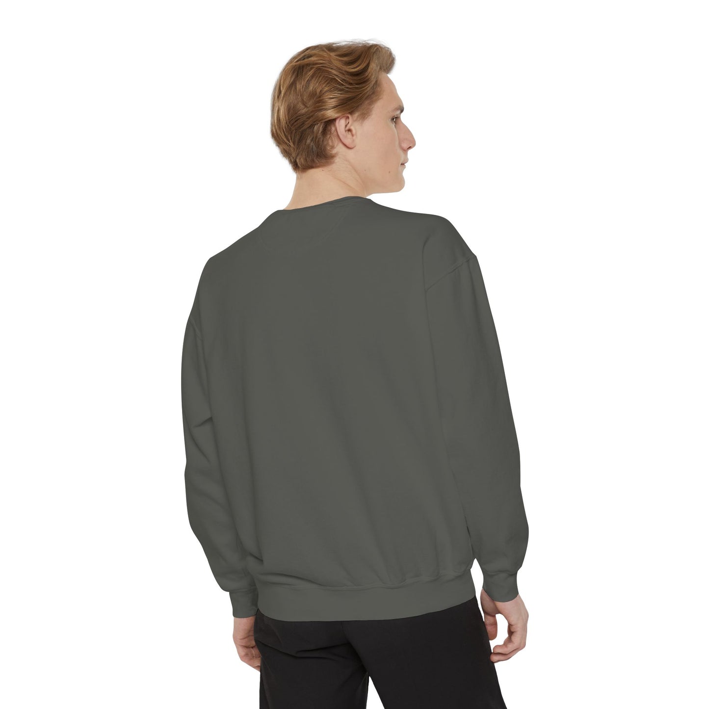 USA Flag Garment-Dyed Sweatshirt | Unisex Patriotic Sweatshirt for Independence Day & Everyday Wear