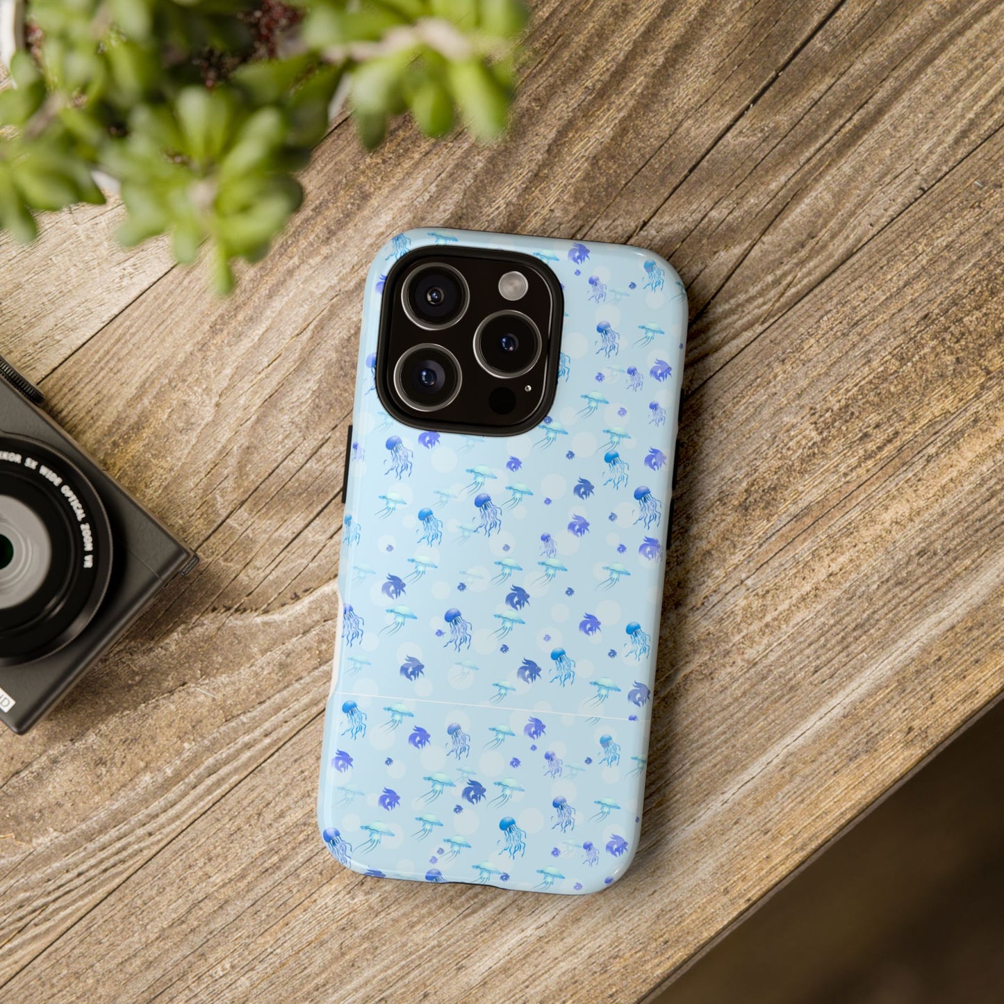 Tough Cases - Artistic Jellyfish Phone Case, Durable and Stylish