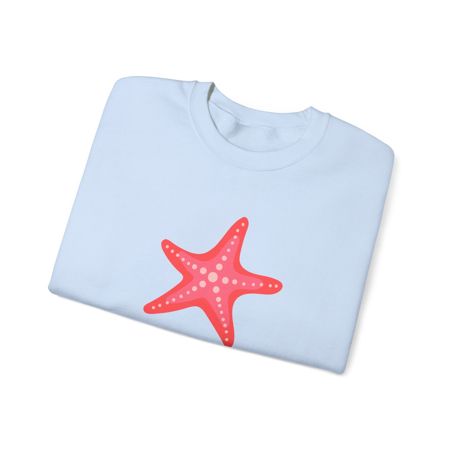 Cozy Starfish Sweatshirt for Beach Lovers