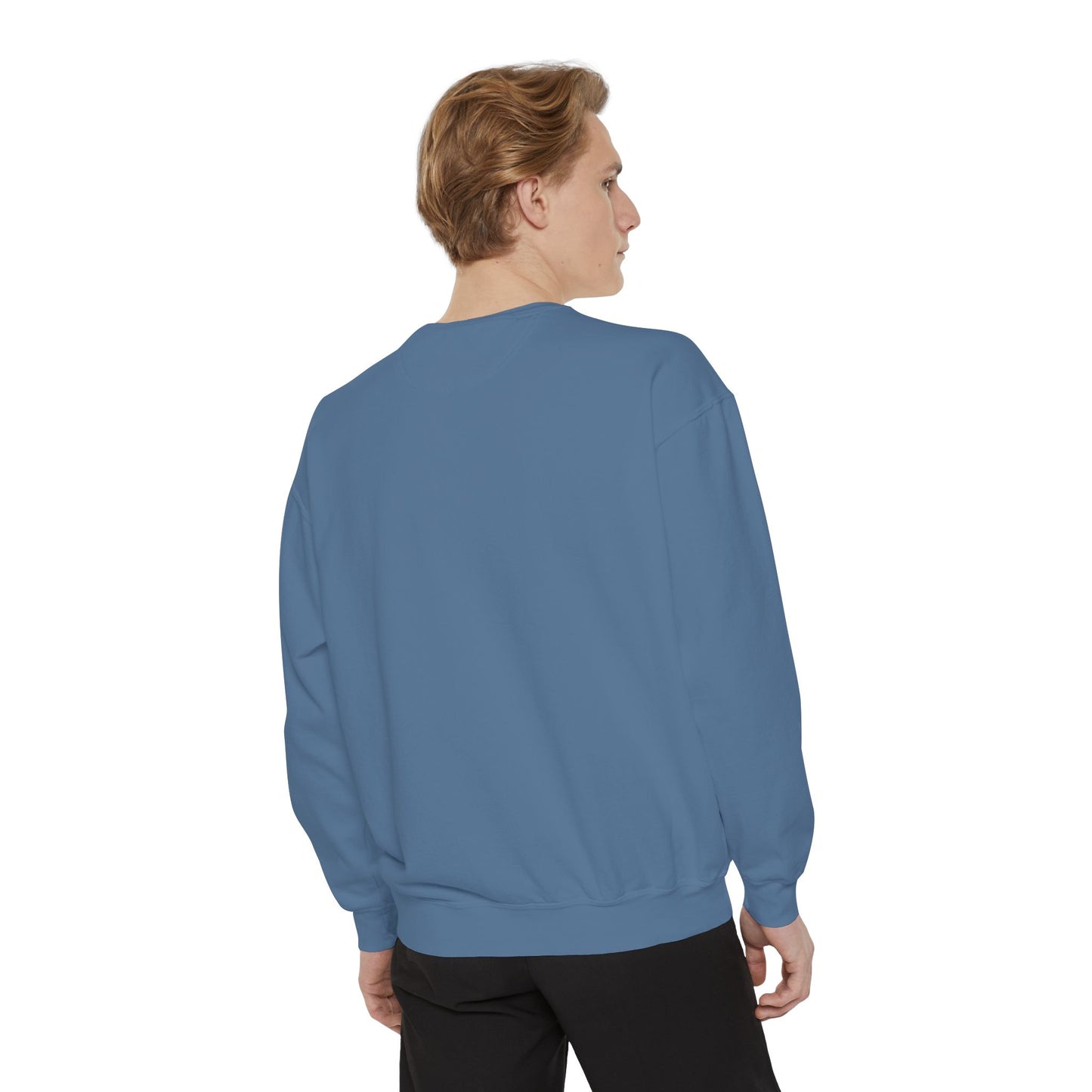 USA Flag Garment-Dyed Sweatshirt | Unisex Patriotic Sweatshirt for Independence Day & Everyday Wear