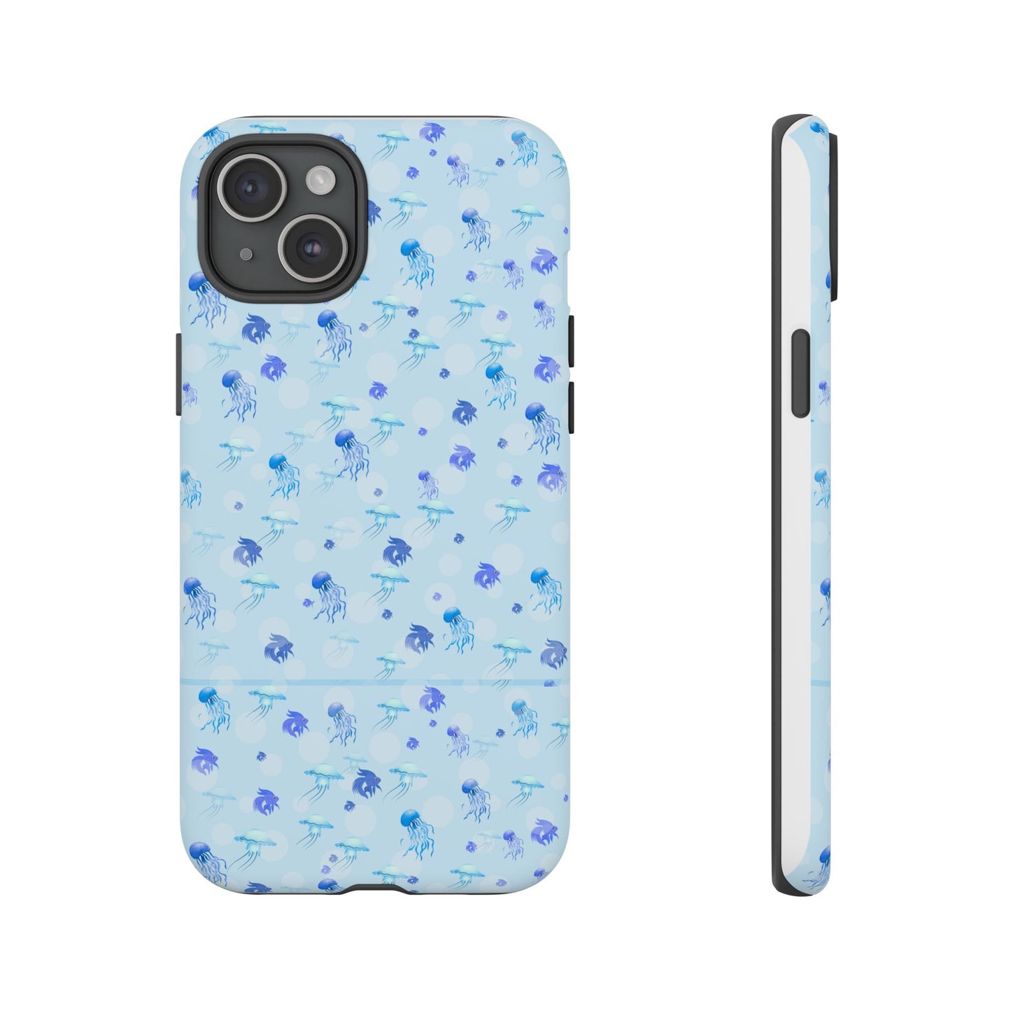 Tough Cases - Artistic Jellyfish Phone Case, Durable and Stylish