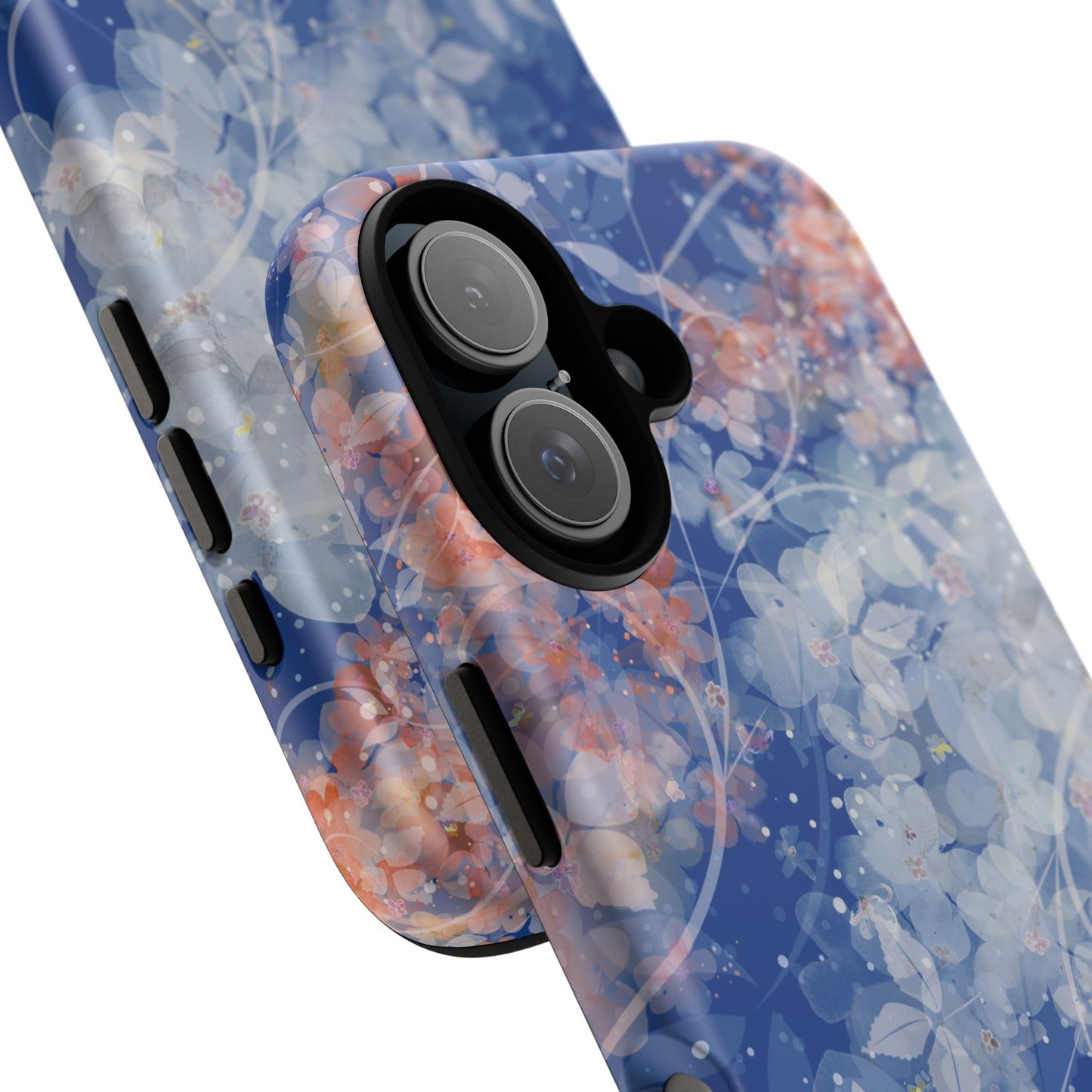 Nature inspired Floral Tough Phone Case - Durable Protection with Elegant Design