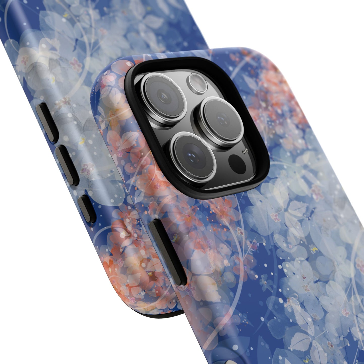 Nature inspired Floral Tough Phone Case - Durable Protection with Elegant Design