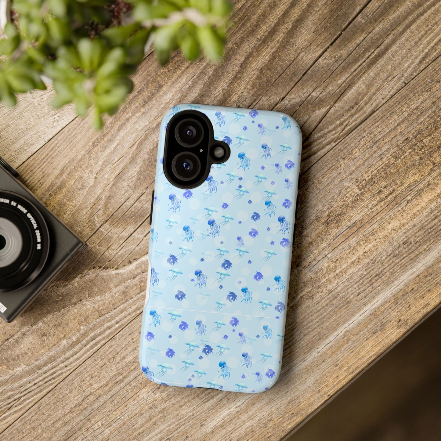 Tough Cases - Artistic Jellyfish Phone Case, Durable and Stylish