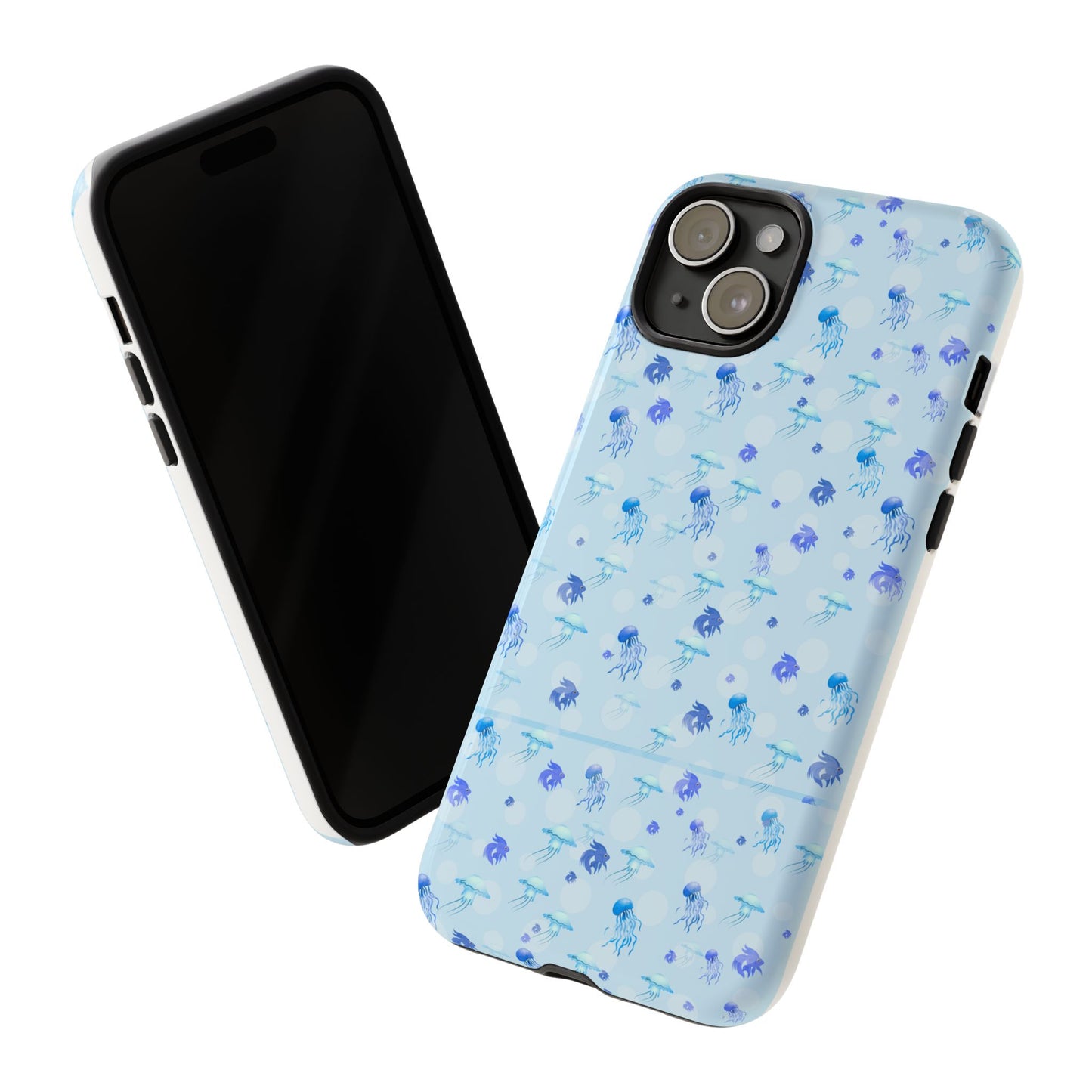 Tough Cases - Artistic Jellyfish Phone Case, Durable and Stylish