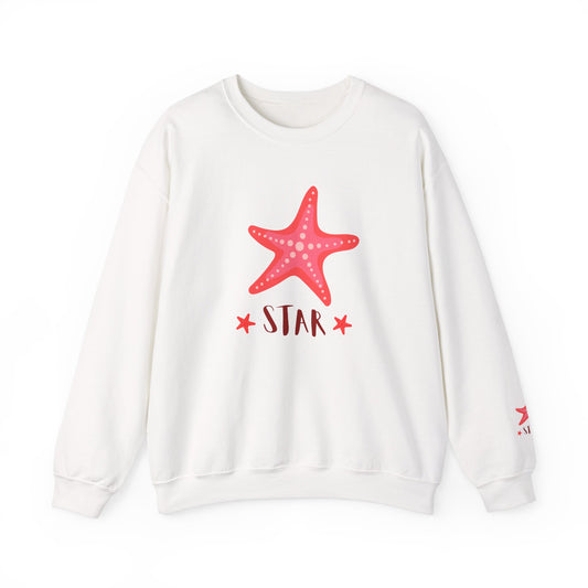 Cozy Starfish Sweatshirt for Beach Lovers
