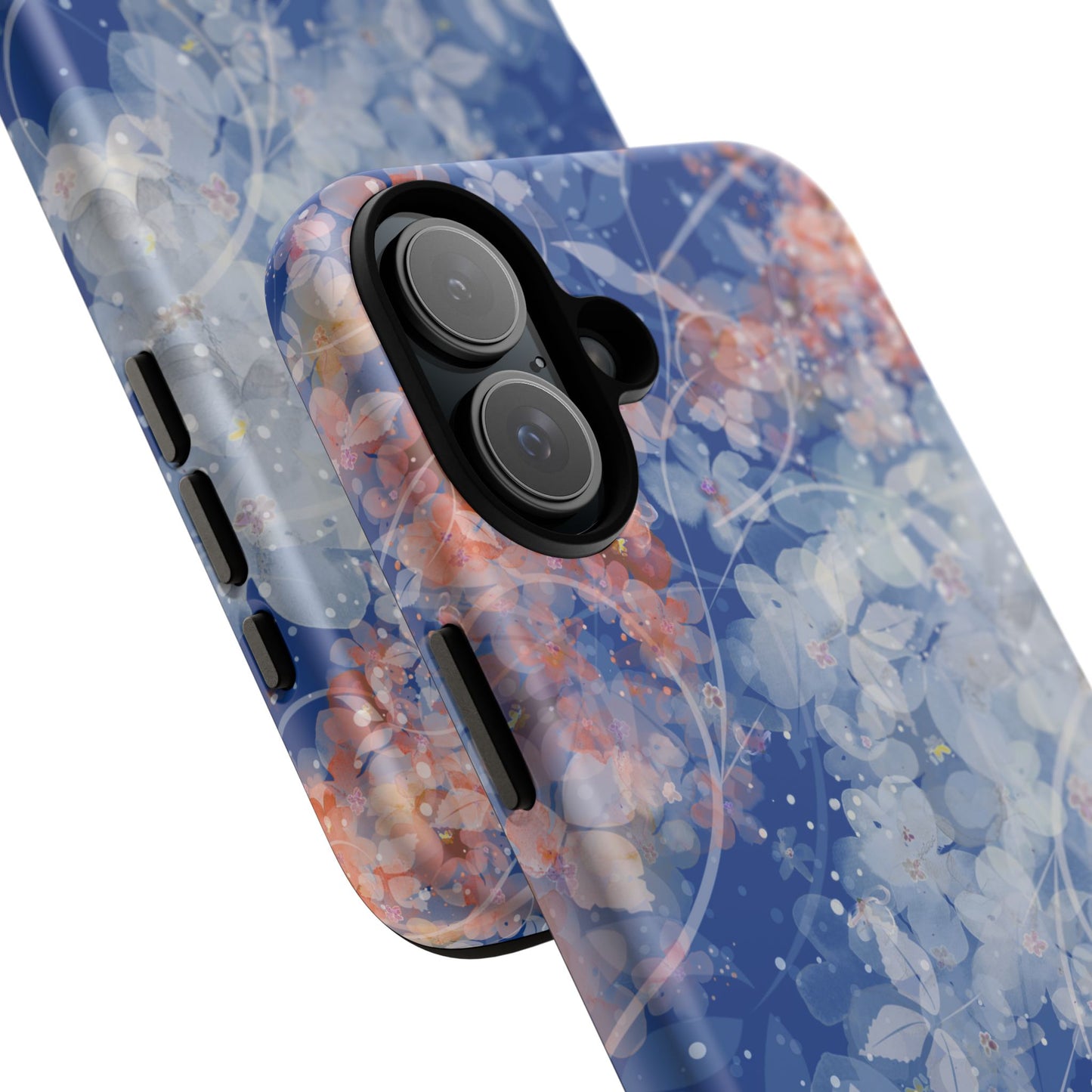 Nature inspired Floral Tough Phone Case - Durable Protection with Elegant Design