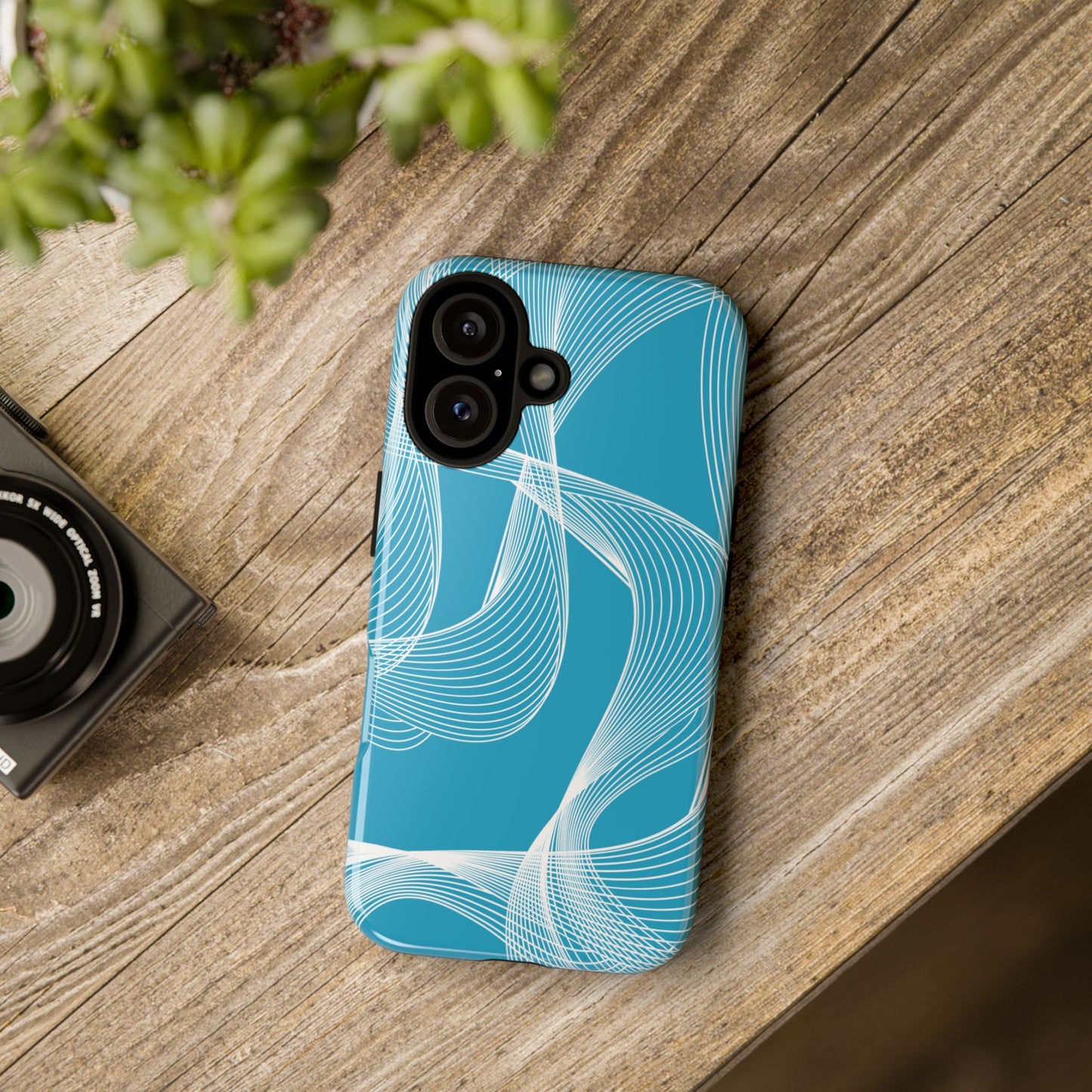 Abstract BluePhone Case - Tough Cases Collection