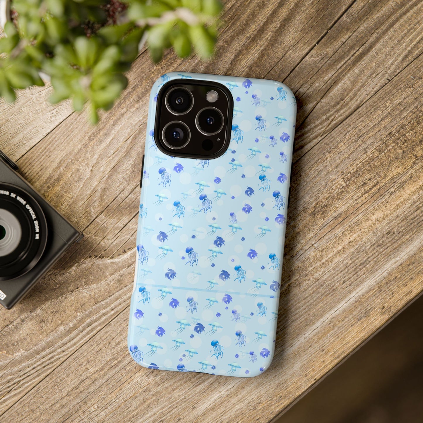 Tough Cases - Artistic Jellyfish Phone Case, Durable and Stylish