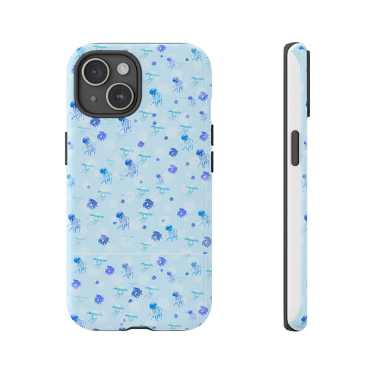 Tough Cases - Artistic Jellyfish Phone Case, Durable and Stylish