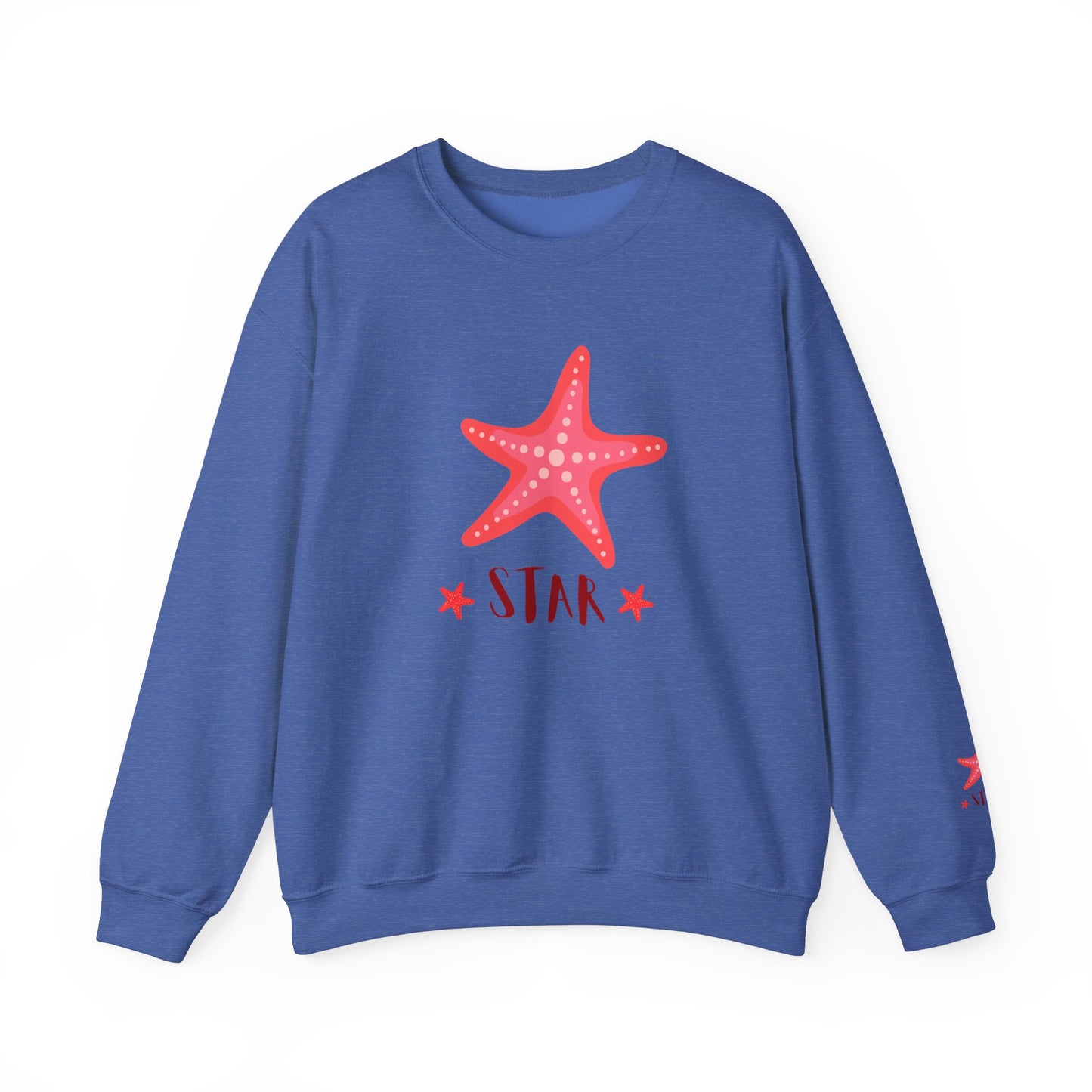 Cozy Starfish Sweatshirt for Beach Lovers