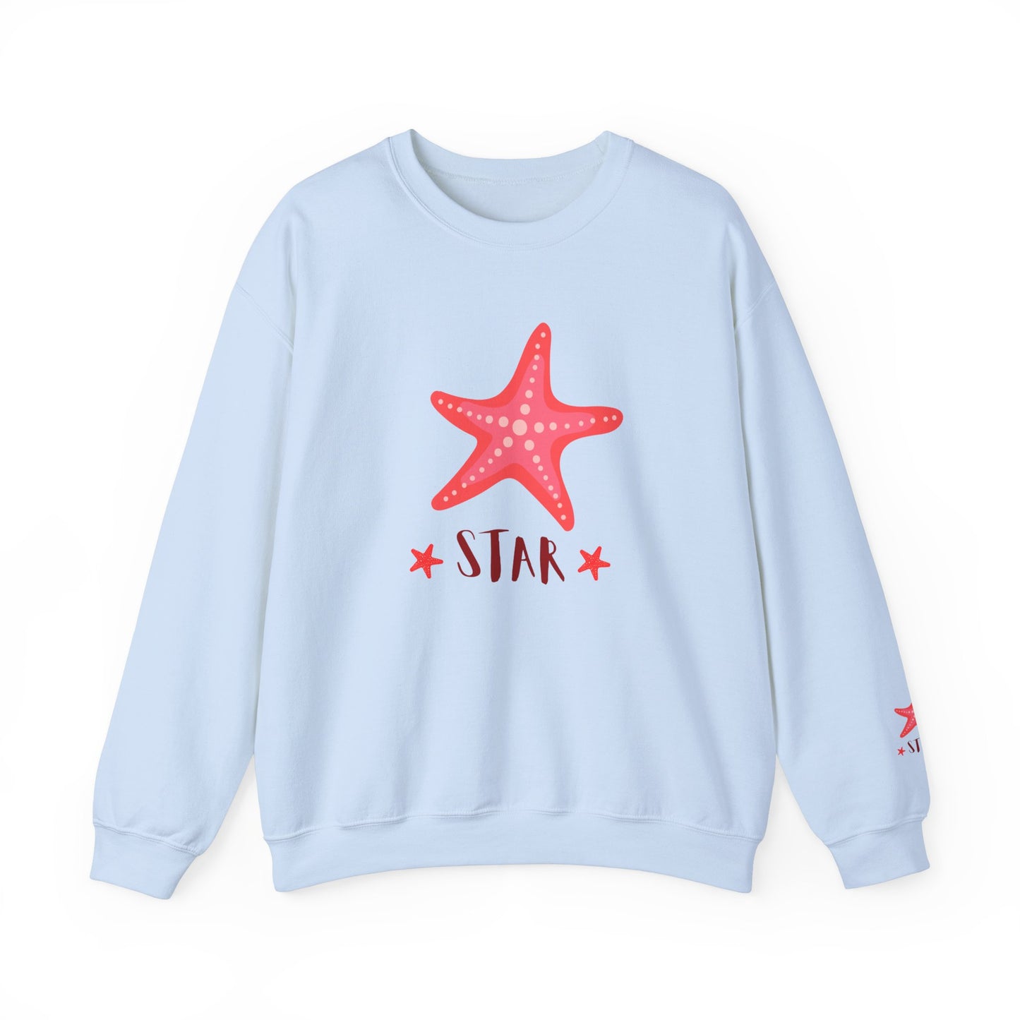 Cozy Starfish Sweatshirt for Beach Lovers